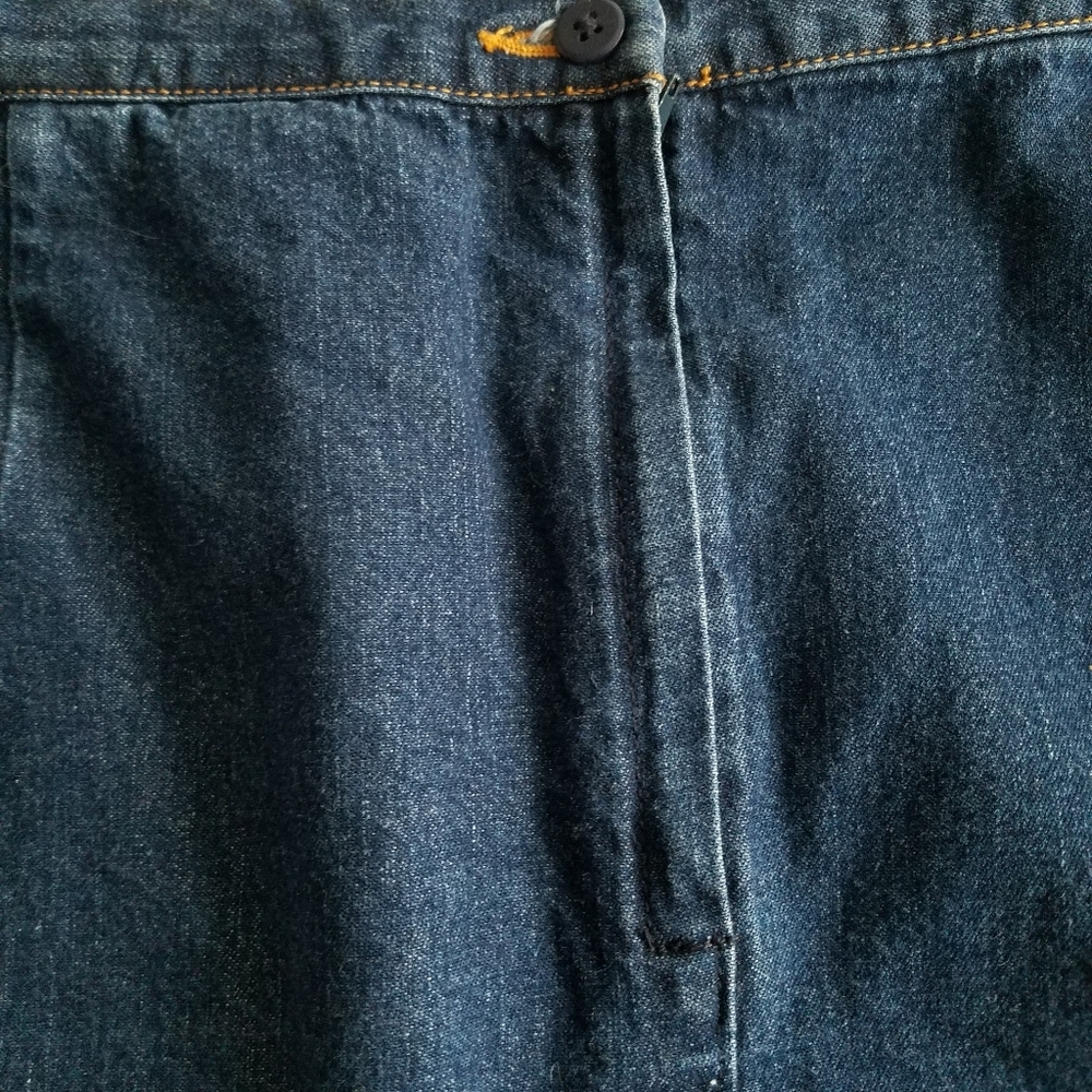 Pretty Dark Blue  Denim skirt size 16 Old  Navy - Picture 5 of 8